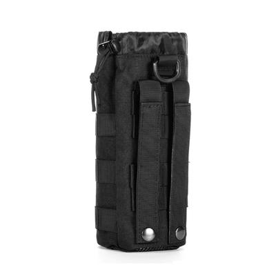 Borsa a Rete per Borracce da Viaggio Sportive, Tattica con Coulisse Molle Porta Borraccia Tattico Pochette Porta Idratazione Tattica
