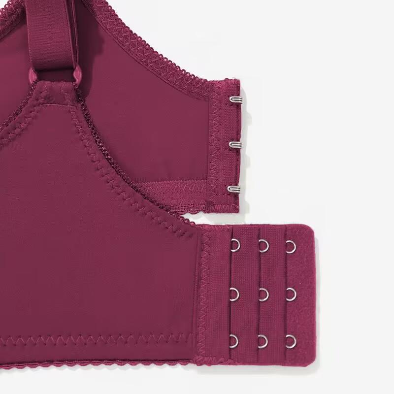 Solid Lingeries For Women Plus Size Bra Set D Cup XL 2XL 3XL 4XL 5XL 6XL Full Cup Bras And Ultra Thin Underpants