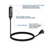Eonvic 12V DC Duty Portable Mini Car Universal Thermoelectric Power Cable for Mobicool and Car Coolers Right-Angle Compressor, Refrigerator, Cars,