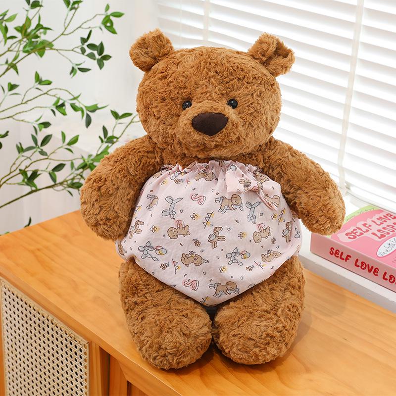 Barcelona Bear: Cute & Soft Children's Plush Doll for Home Decoration