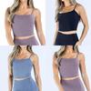 Womens Yoga Tank Top With Doublesided Fleece For Workout And Outdoor Running