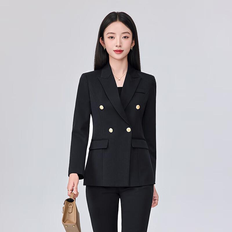Women's Casual Professional Blazer & Pants Suit Set
