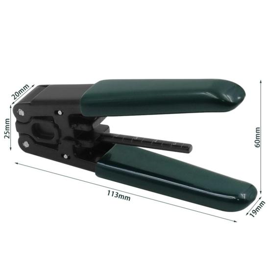 Durable Tool Steel Cable Cutter Wire Stripper Pliers Fiber Optic Stripping Tool