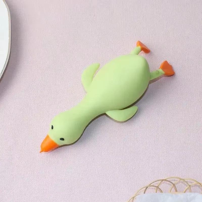 Roasted Glittering Maltose Squishy Duck Cute Stress Relief Squeeze Soft Slow Rising Funny Fidget Kids Adults Birthday Party Gift