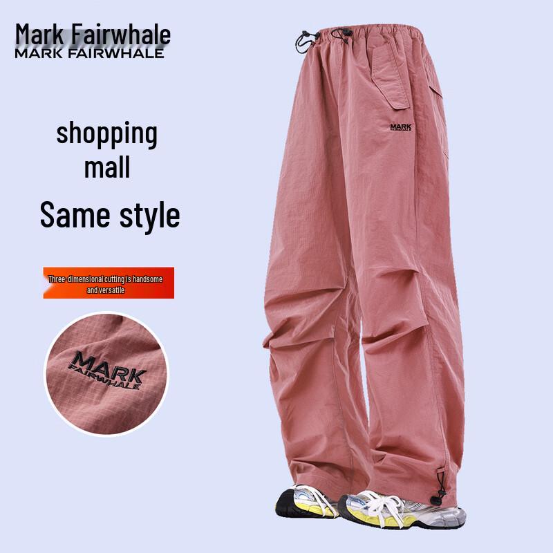 MARK FAIRWHALE Unisex Casual Straight-Leg Pants