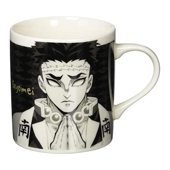 Kinsho Pottery Demon Slayer: Kimetsu no Yaiba Screaming Island Yumei Mug Monochrome 073143