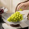 Draining Pedestal Fruit Bowl Plastic Dried Fruit Plate Fruit Display Stand  Table Centerpiece
