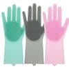 Magic Silicone Rubber Dish Washing Gloves Eco-Friendly Scrubber Cleaning Sponge