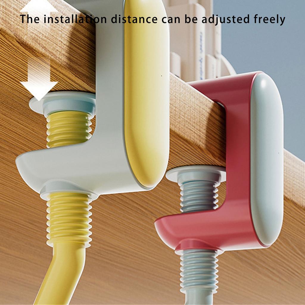 Pack of 2 Multipurpose Foldable Purse Hangers Space Saving Bag Hook for Desks In Cafes Offices and Kitchens Supplies