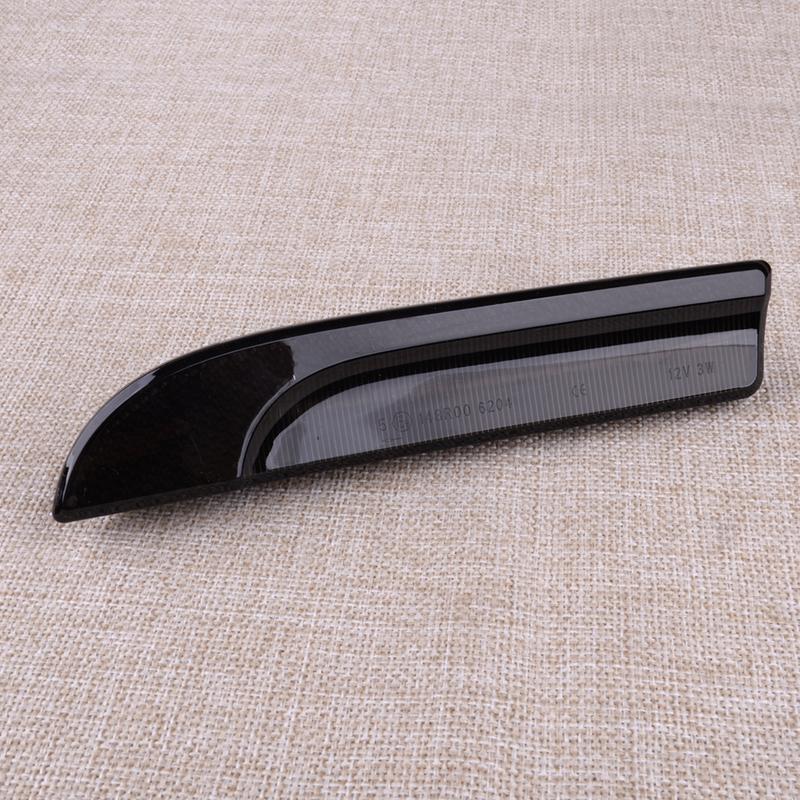 97063103302 97063103402 1Pair Black Lens LED Sequential Side Marker Light Lamp Fit for Porsche Panamera 970 Chassis G1 2009-2016