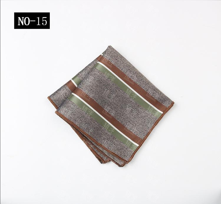 

Карманное полотенце Мужское Ретро Бордовое Платье Нагрудное Полотенце Жаккардовый Высококлассный Костюм Носовой платок Маленькое Квадратное Полотенце