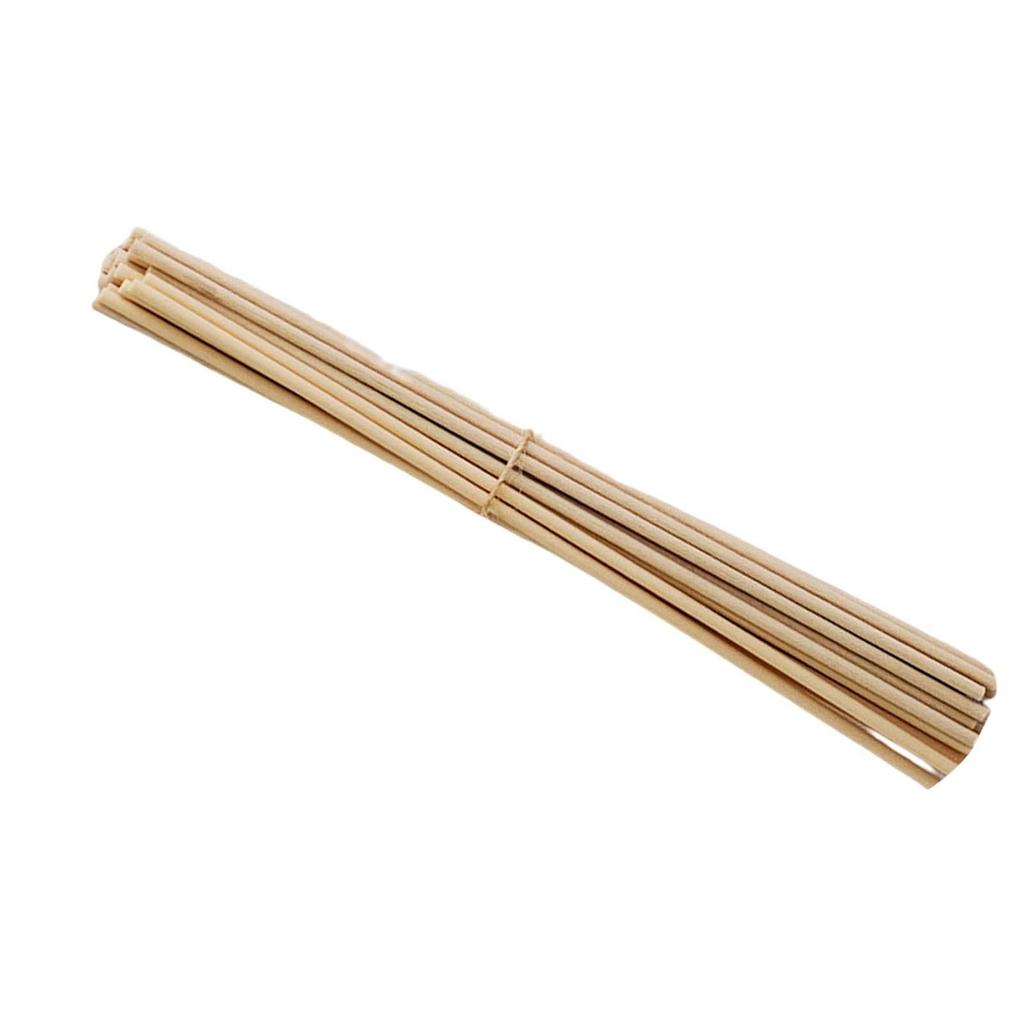 100x Reed Diffuser Sticks 20cm Rattan Reed Sticks Fragrance Reed Diffuser Replacement Sticks for Home Living Room SPA