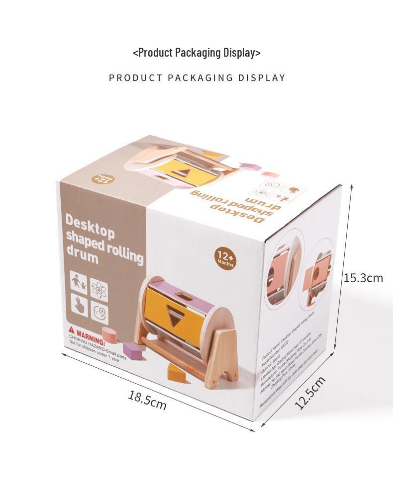 Montessori Wooden Coin Box: Children's Educational Toy for Early Intelligence Development