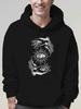 Free Eye New Autumn And Winter Velvet Sweatshirt Men'S Clothing Free Hoodie Clothes American Trend
