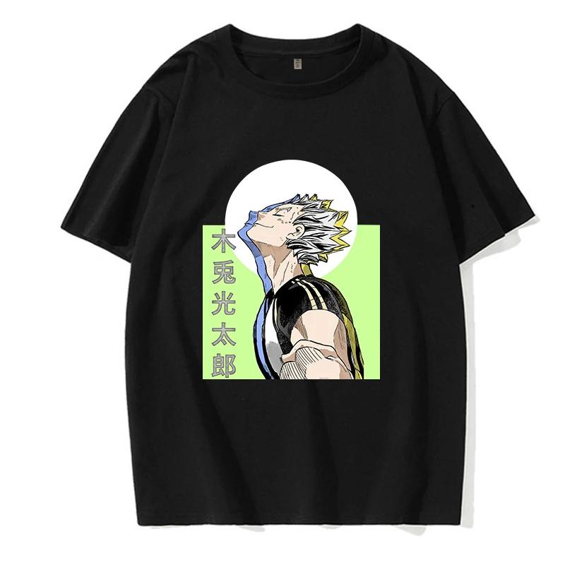 New Oya Oya Oya Tshirt Haikyuu T Shirt Kuroo Anime Shirt Fly High Tees Cool Karasuno Japanese Cartoon T-shirt Tops Unisex