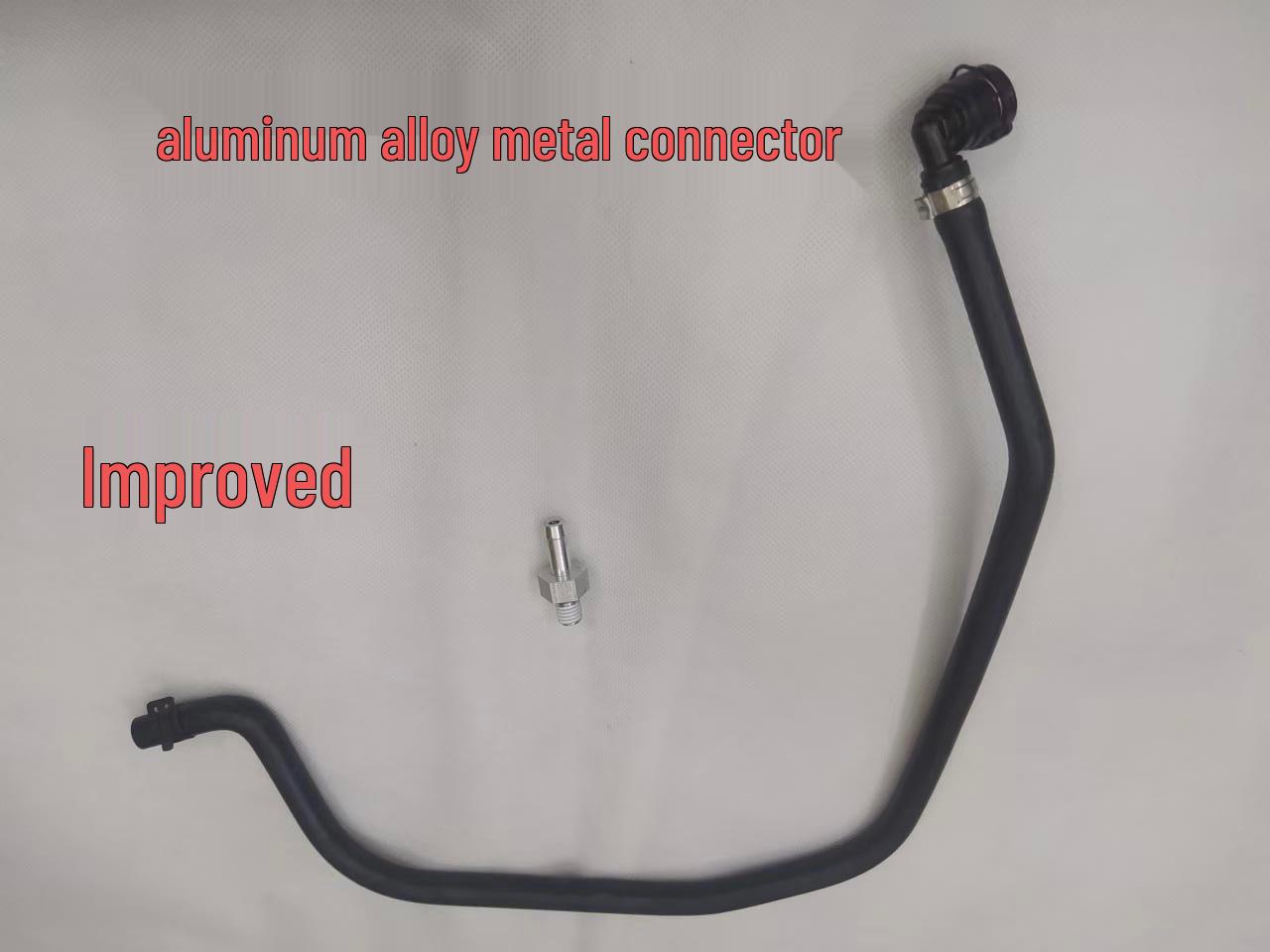 

BMW 3 Series F35 B48 Expansion Tank Return Hose with Enhanced Aluminum Alloy Metal Head (Part 17128740118)