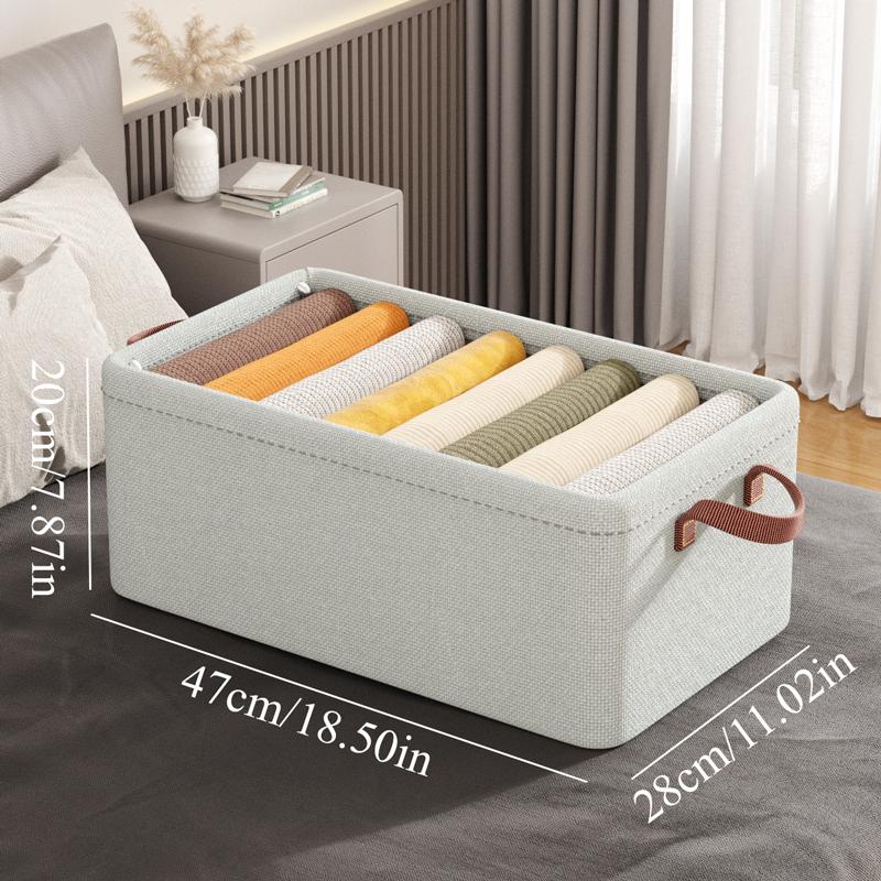 Foldable Socks Underwear Organizer Large Capacity Clothing Organizer Jeans Divider Drawer Organizer Closet Organizer Basket