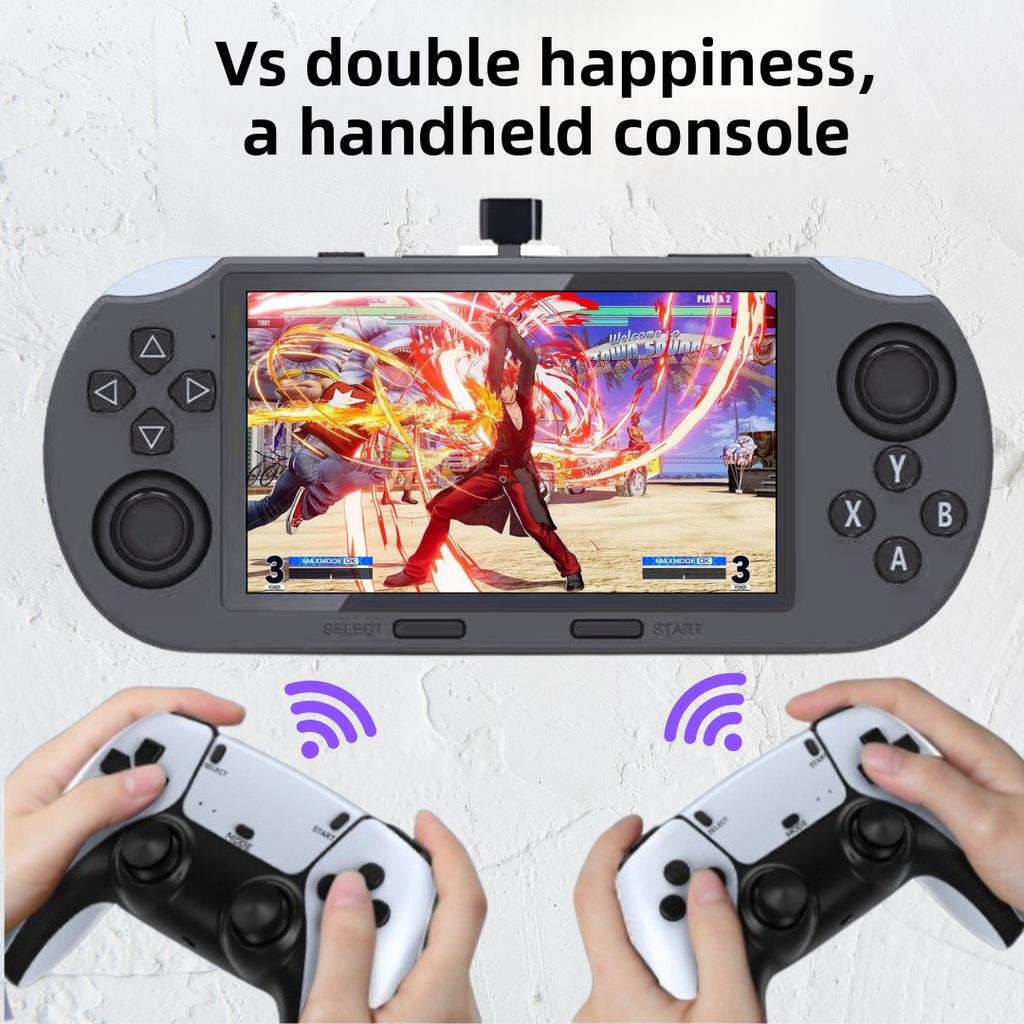 4.5 Inch Large Screen SF3000 Dual Joystick PSP Game Console Open Source Handheld Nostalgic Handheld Game Console