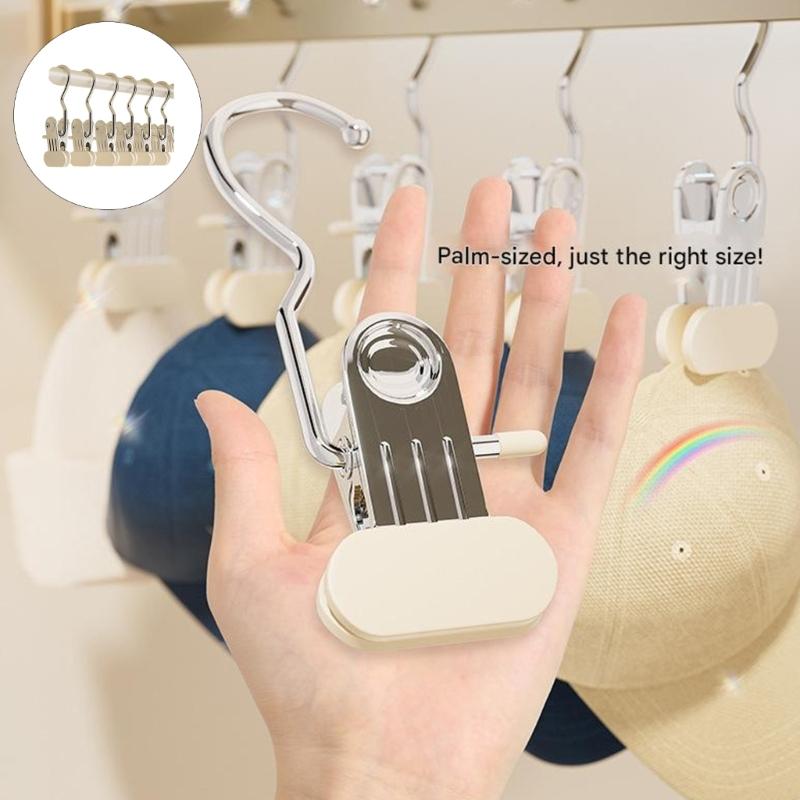 Practical Nonrust Steel Hanger Clip Featuring Double Capacity Design And No Residues Grip Nonslip Wide Clothespins