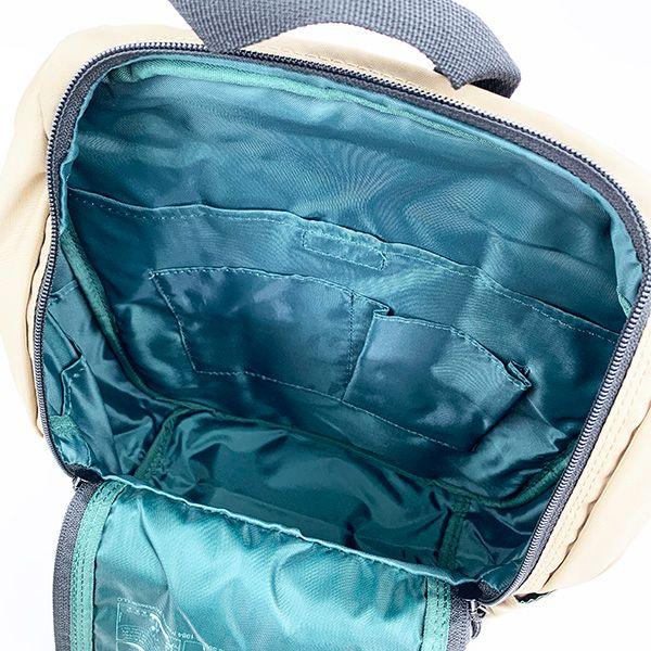 Snoopy Square Zip Backpack RE-PET Beige Backpack Commuting Bag