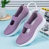 Fashion Sneakers Woman Soft Soled Hiking Outdoor Fitness Soft Soled Mesh Tennis Sneakers Breathable Lightweight Casual Walking Shoes