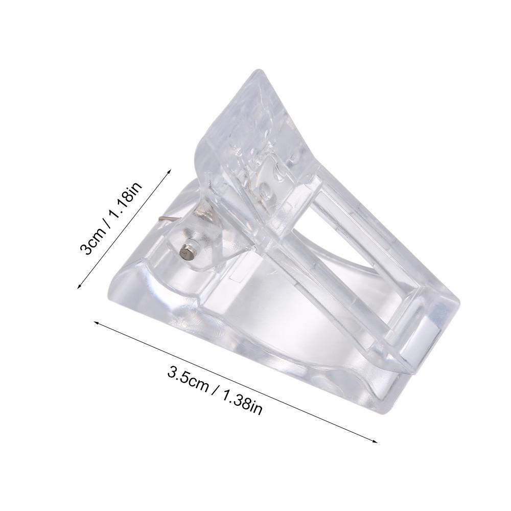 Nail Art UV Gel Extension Clip with Form Fixer