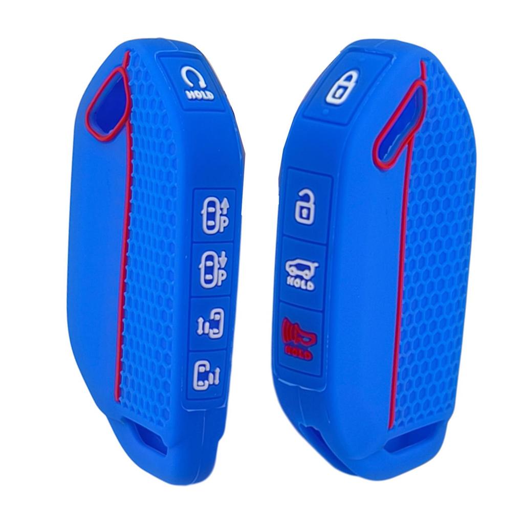 Kia EV5 K3 Schlüsseltasche: Weiche Silikonhülle für Modelle mit 4+5 Tasten