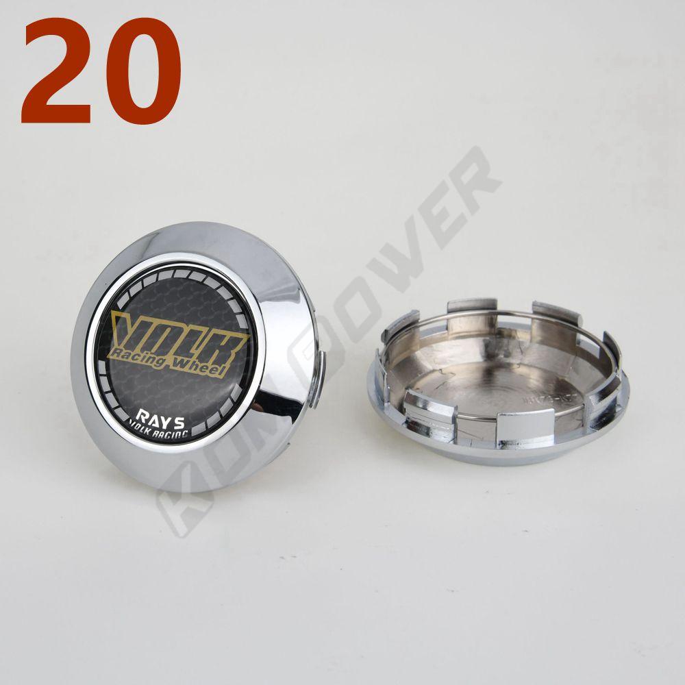 

4PCS OD 76MM / ID 72MM Sport Rim Cap RAYS VOLK Emblem Wheel Center Cap Wheel Cover Hubcap