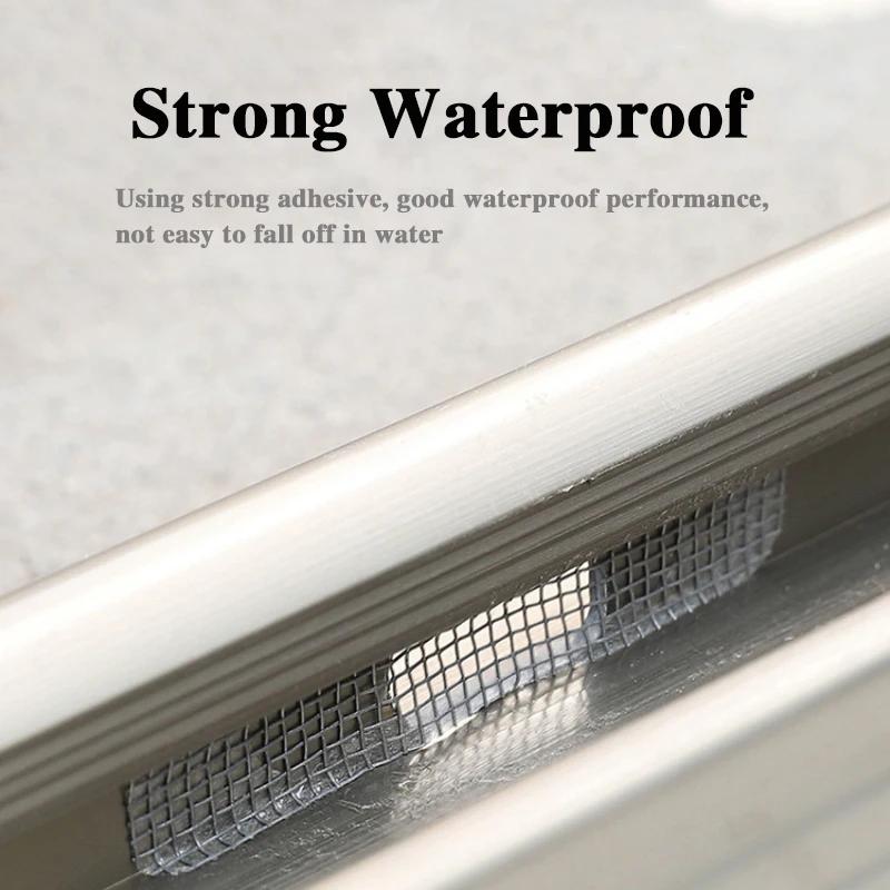 Window Screen Patch Exhaust Grille Window Door Drainage Hole Anti-mosquito Paste Mesh Mosquito Net Mesh Invisible Repair Subsidy