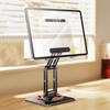 Aryclic Panel Foldable Tablet Stand Transparent Adjustable Tablet Foldable Holder Multi Angle Metal Frame Tablet Phone Bracket