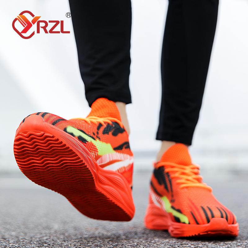 YRZL Lässige Paarschuhe Frühling Herbst Damen Mesh Sportschuhe Outdoor Atmungsaktiv Leicht Weiche Sohle Herren Sneaker