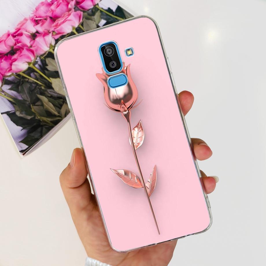 For Samsung Galaxy J8 2018 Silicone Soft Phone Case for Samsung J8 2018 J810F J810 Back Cover For Samsung J8 J 8 2018 Clear Capa