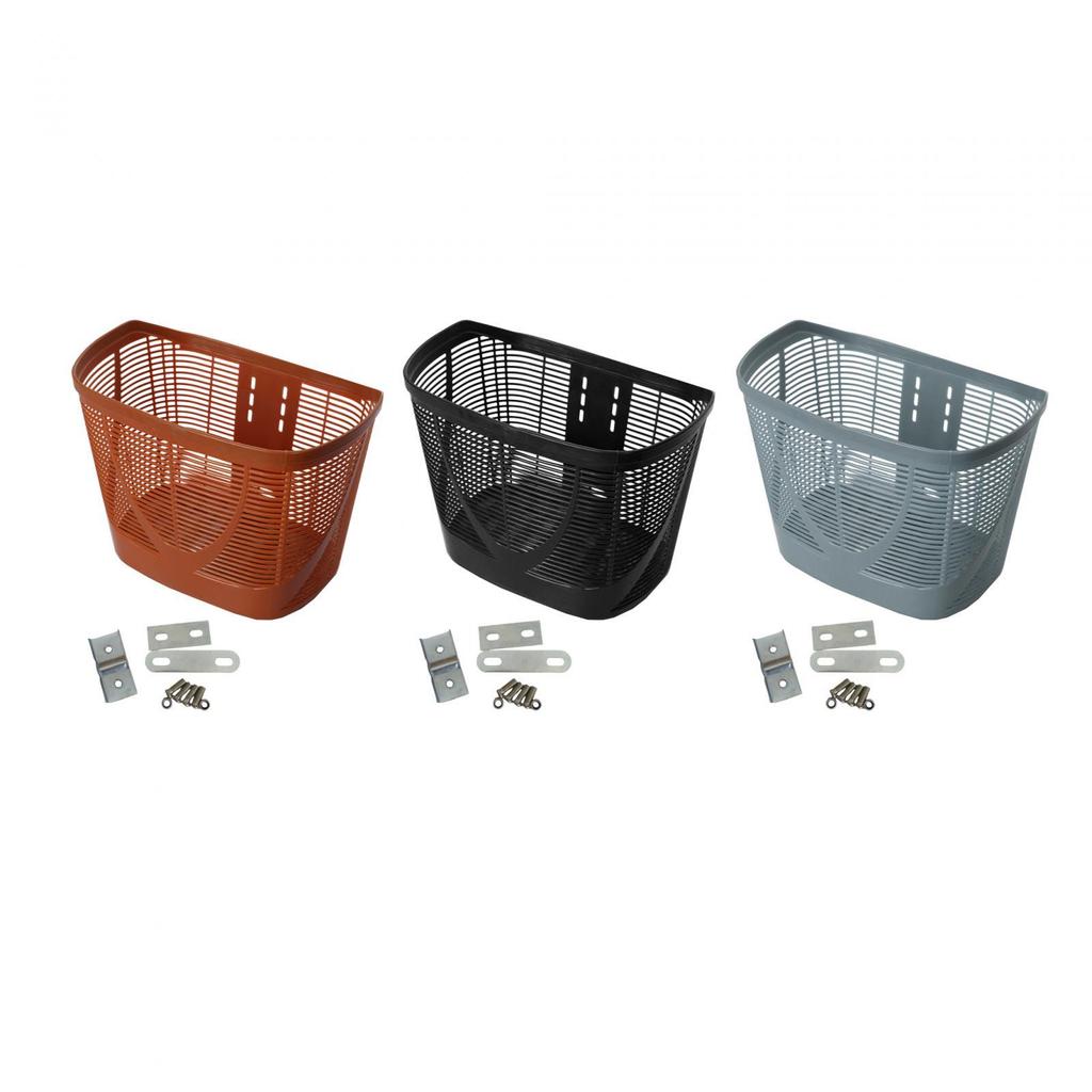 Bike Front Basket Men Women Bicycle Storage Basket Easy To Install for Camping