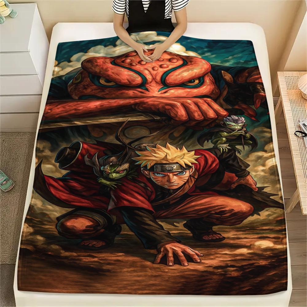 1 Adet Karikatür Baskılı Flanel Battaniye, Yüksek Kalite, Her Mevsim İçin Rahat, Ev Dekorasyonu, Sıcaklık ve Konfor, Noel Doğum Günü Hediyesi İçin Mükemmel