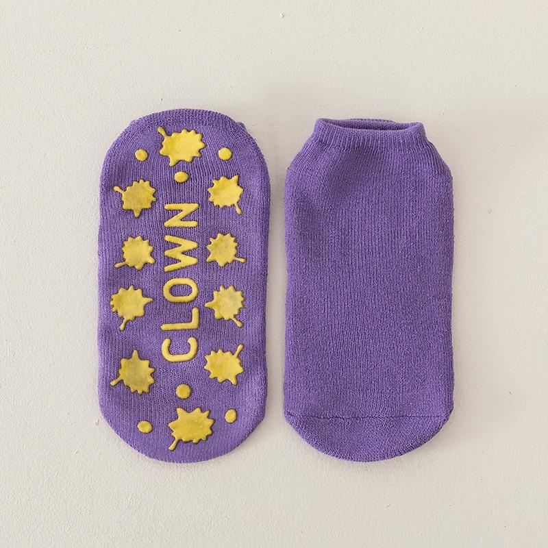 Thick Terry Loop Non-Slip Parent-Child Walking Socks for Early Education and Indoor Play