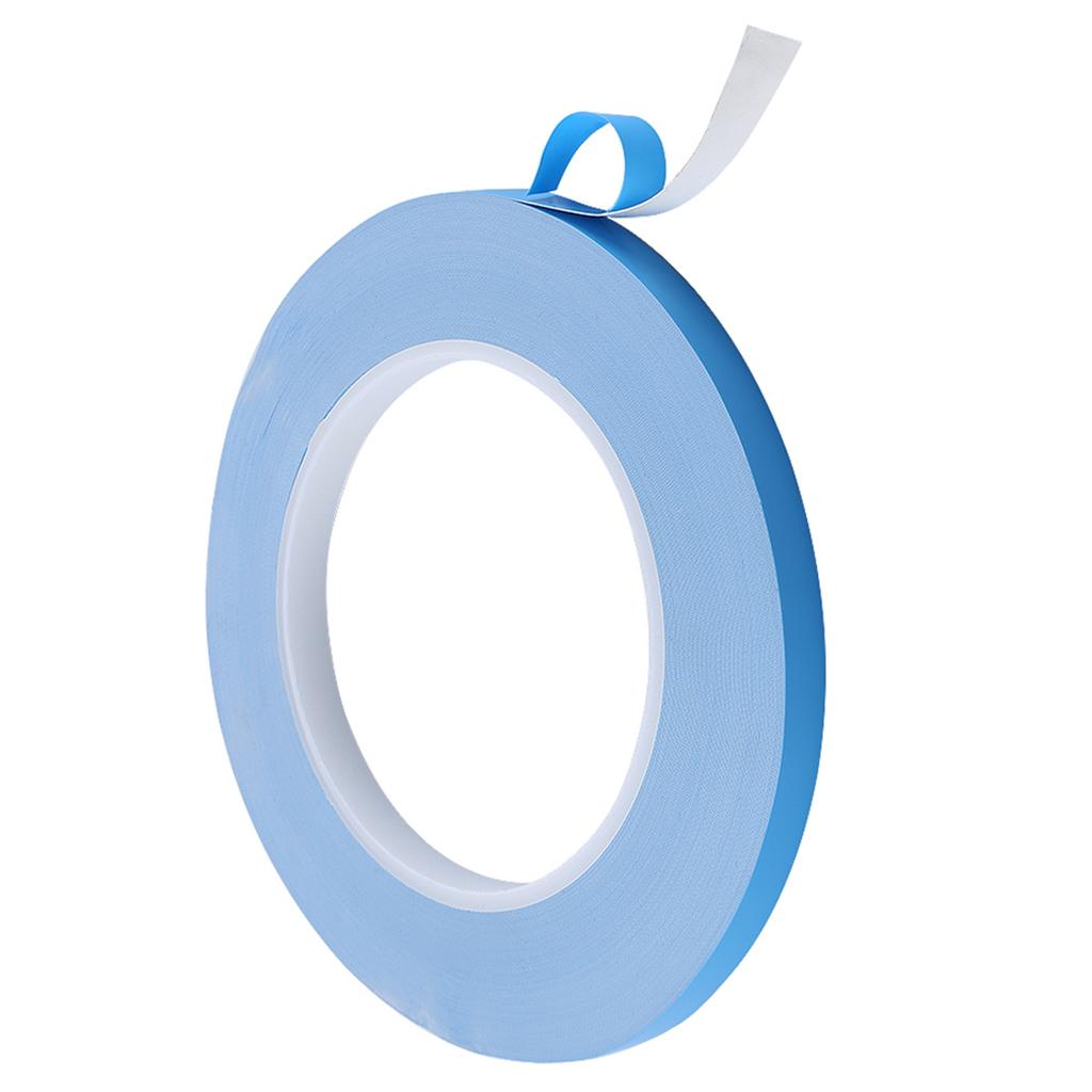 1 stk Høykvalitets 8mm Dobbeltsidig Varmeledende Limtape for LED IC Kjøleribbe Fiksering