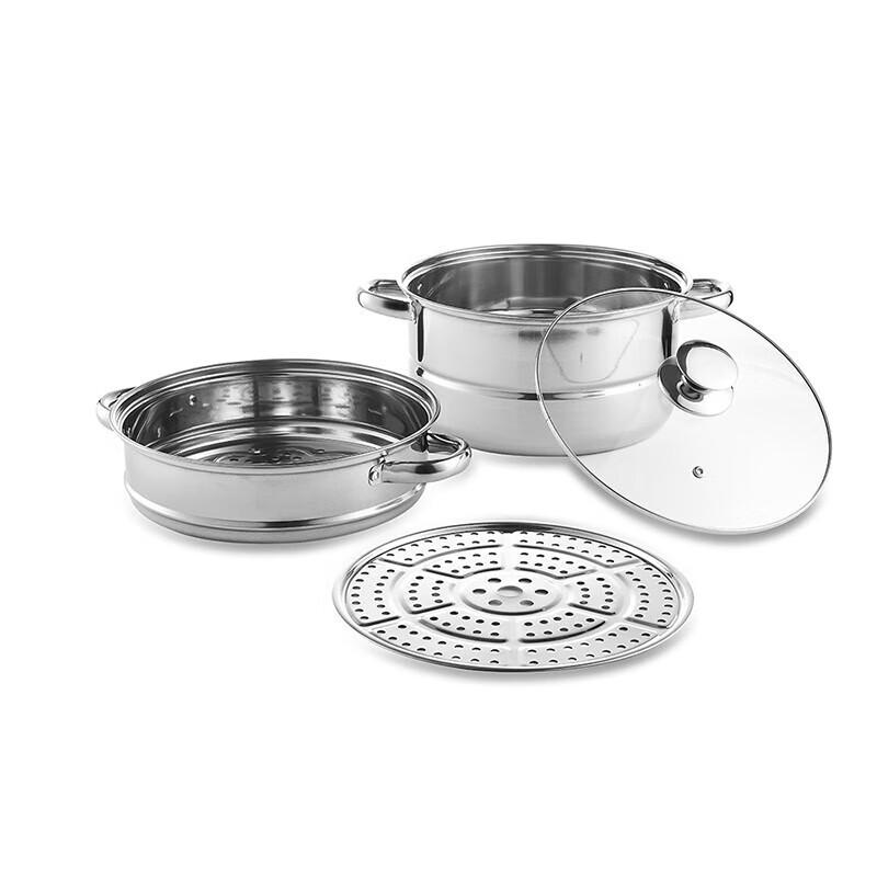 Baizao Jiale Double-Layer Steamer Pot