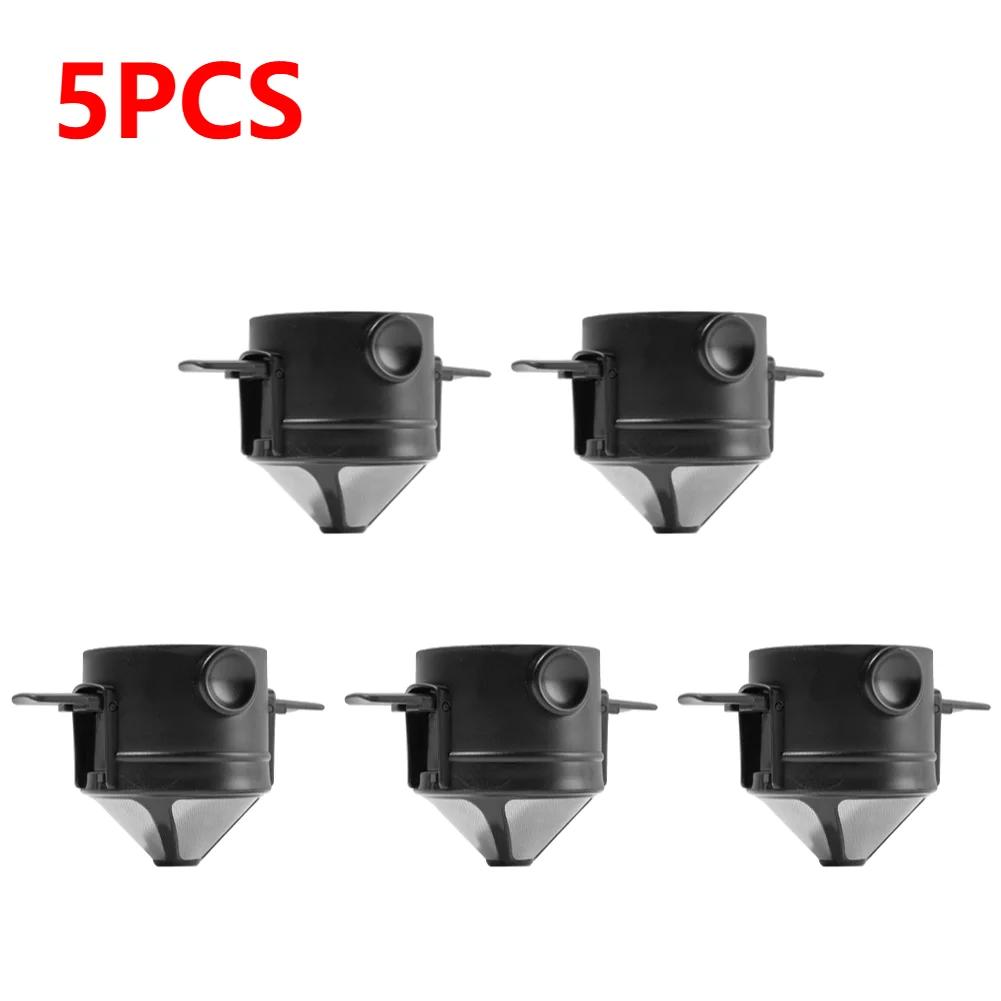 Coffee Filter Portable Stainless Steel Foldable Drip Coffee Tea Holder Easy Clean Reusable Paperless Pour Over Coffee Dripper