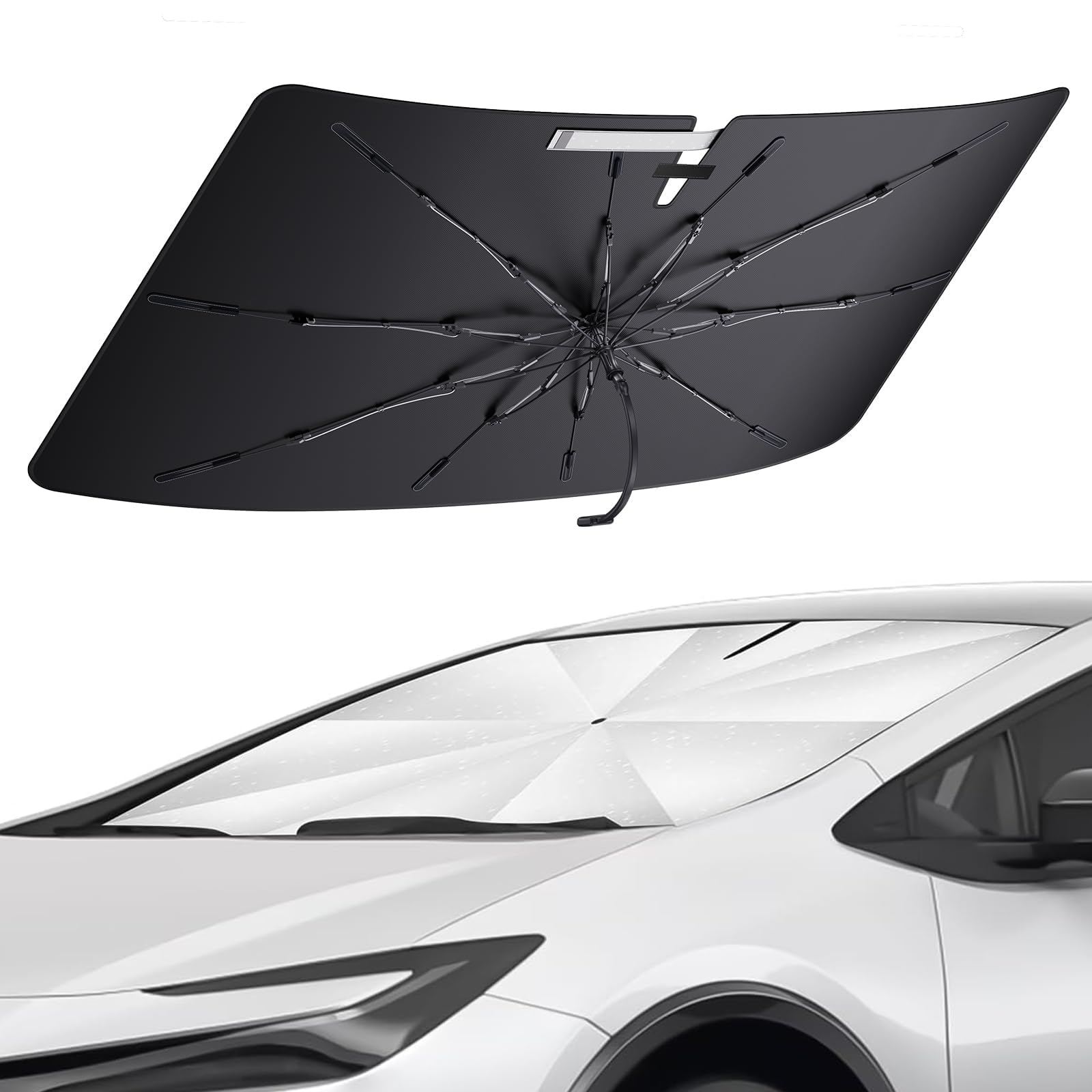 

[LFOTPP] Toyota Prius 60 Series 5th Generation Front Umbrella-Shaped Sun Shade with Bendable Middle Toyota Prius 5th generation