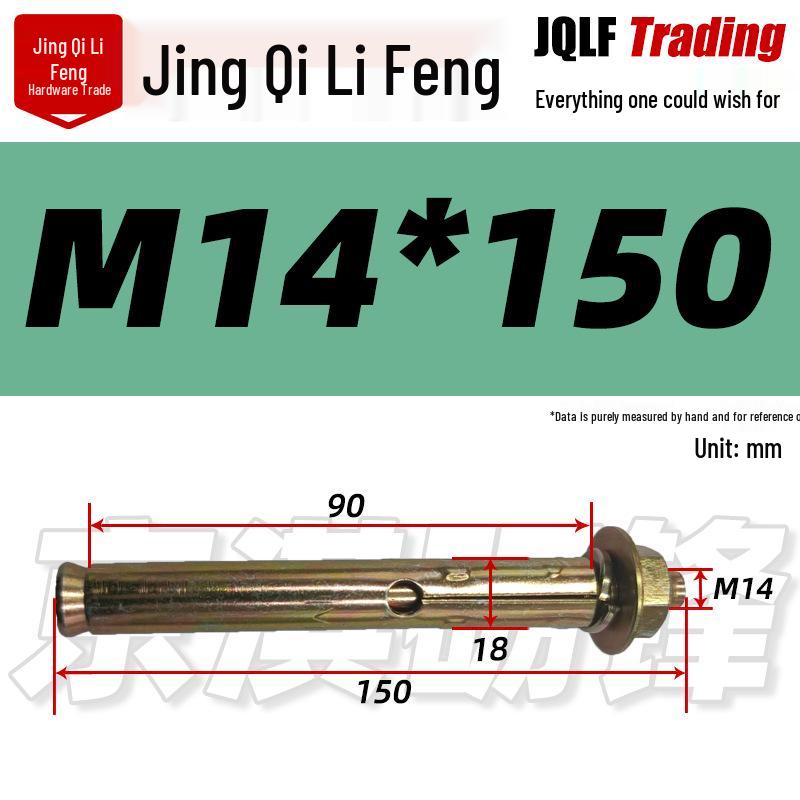 Small Head Carbon Steel Expansion Bolt - Zinc Plated Seamless Round Hole Pipe Mini