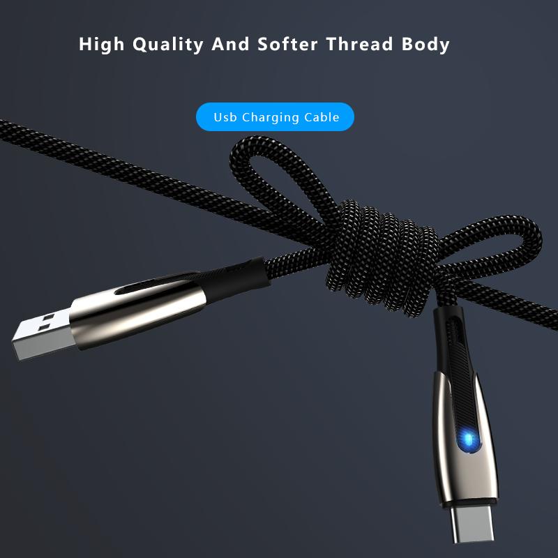2A Micro USB 10W Fast Charging Data Cable Suitable for Huawei Honor Xiaomi Nokia Samsung OPPO Mobile Charging Cable Braided Wire