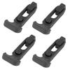 4pcs THandle Draw Latch with Screw Kit M5 Thread for Motorhome Trailer Molded Cooler
