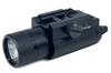 Sutekus Tactical Flashlight, Compatible with 20mm Rails, Weapon Type, Bright 500 Lumens, Focused Light, for Airsoft (Black)