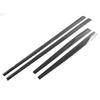4PCS Exterior Outer Door Bottom Trim Carbon Fiber Color For BYD Seal / BYD ATTO 4