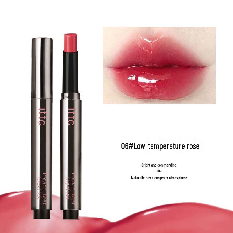 ITTC Dewy Solid Lip Gloss: Moisturizing, Nourishing, Whitening, Long-lasting, Mirror-like Translucent Plump Jelly Finish.