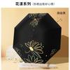 High-value original meteor umbrella Sun umbrella Women's high-end sunscreen umbrella Small and lightweight thickened vinyl 50 +
