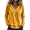 Women's Fashion Long Sleeve Casual Top - Trendy Elegant Everyday for Women