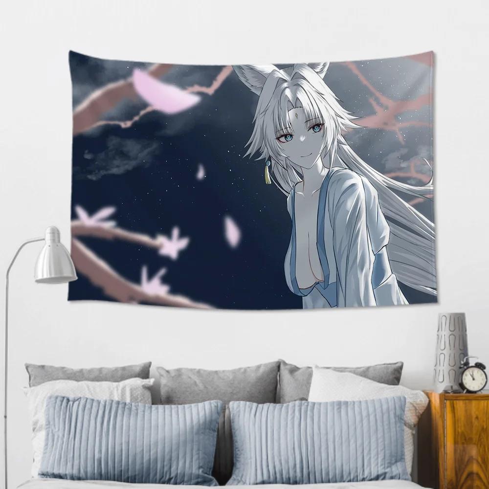 Feixiao Anime Game Honkai Star Rail Tapestry Room Decor Wall Cloth Party Hanging Background Room Decor Baby Room