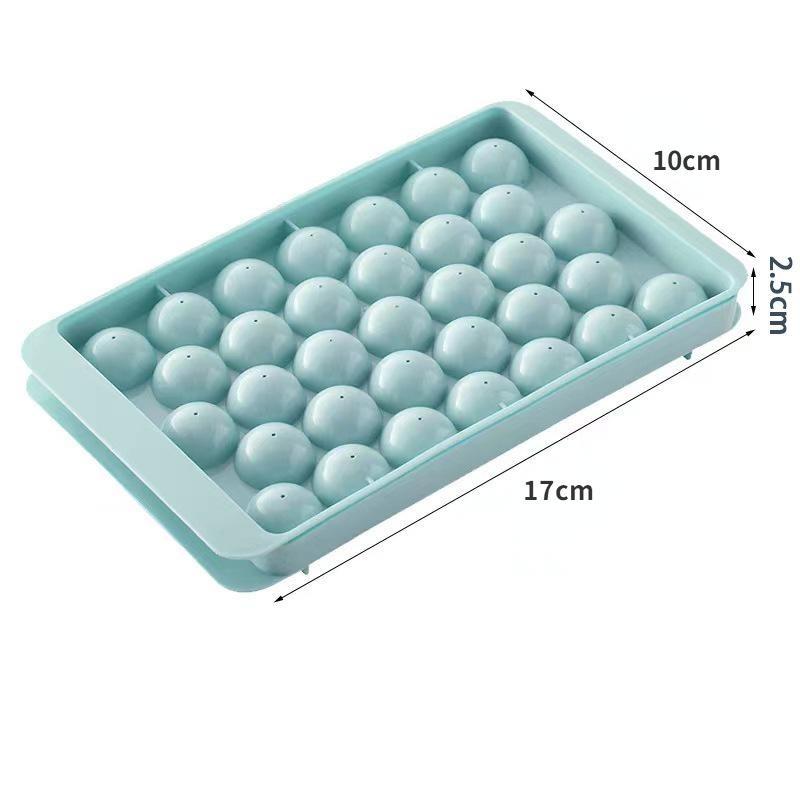 33 Ice Boll Hockey PP Mold Frozen Whiskey Ball Popsicle Ice Cube Tray Box Lollipop Making Gifts Kitchen Tools Accessories.