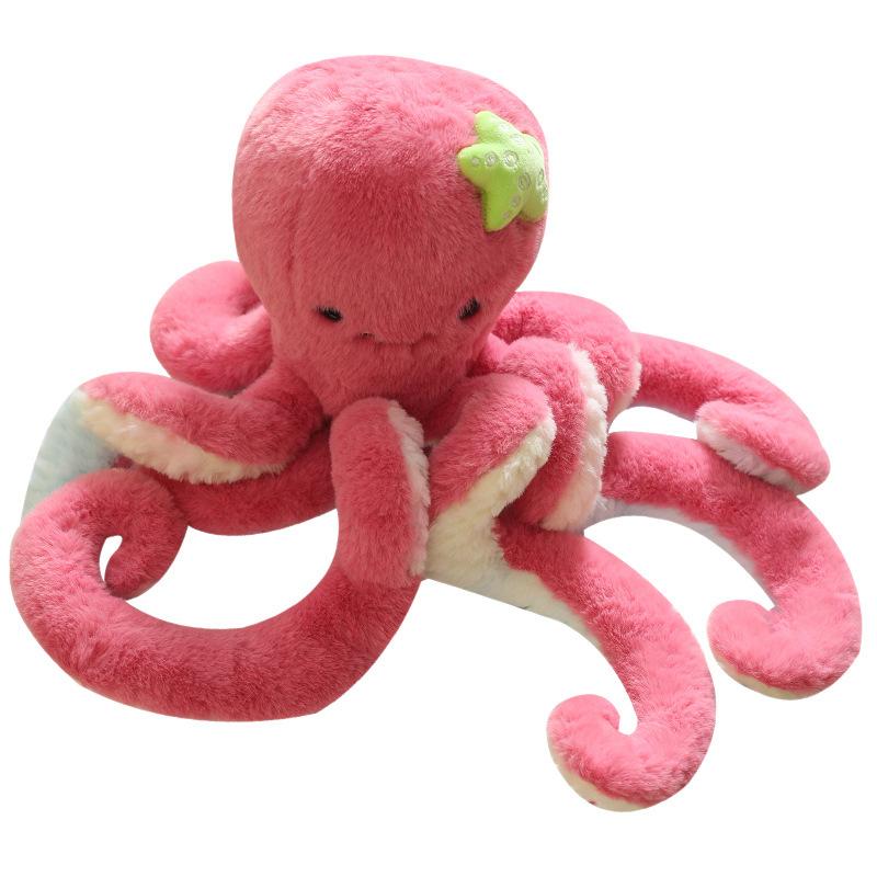 Big Octopus Plush Doll Funny Octopus Big Throw Pillow Children'S Toy Doll Birthday Gift